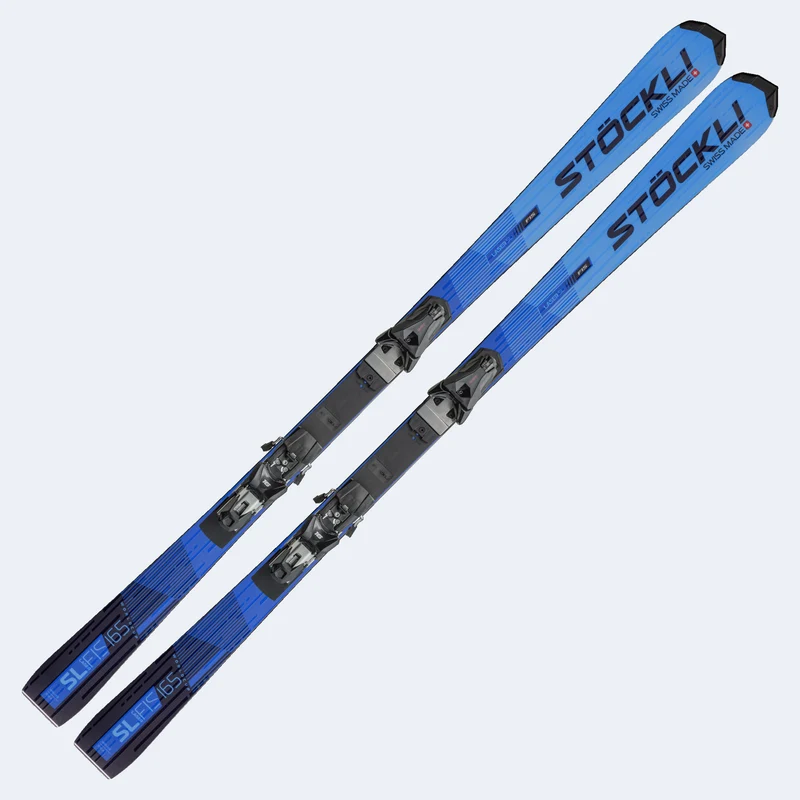 2027 Stockli Laser SL FIS Skis W/ Salo 98 SL Plate and WRT 16I Bindings