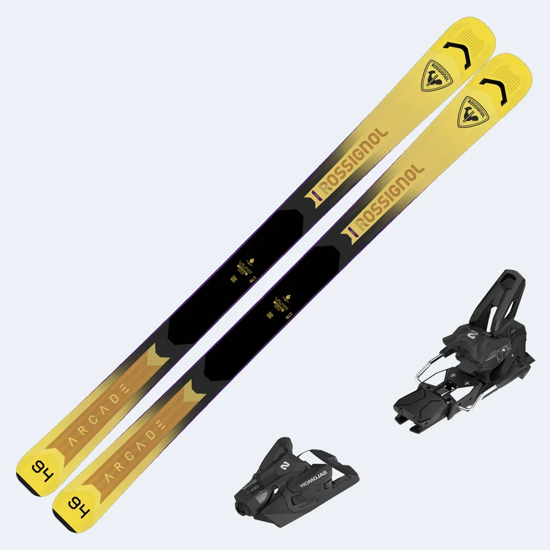 2027 Rossignol Arcade 94 Open Skis with Salomon Strive 14 GW Bindings