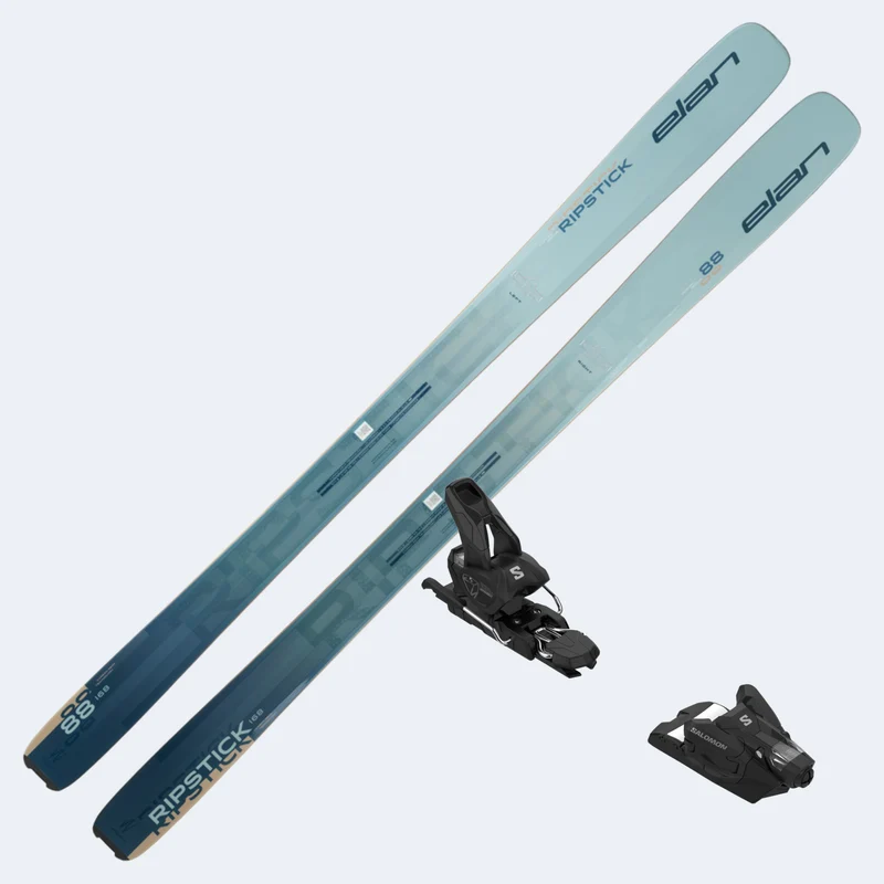 2026 Elan Ripstick 88 Women's Skis with Salomon Strive 12 Bindings