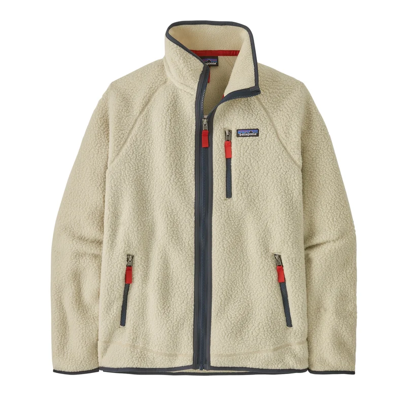 Men's Retro Pile Zip-Up Fleece Jacket