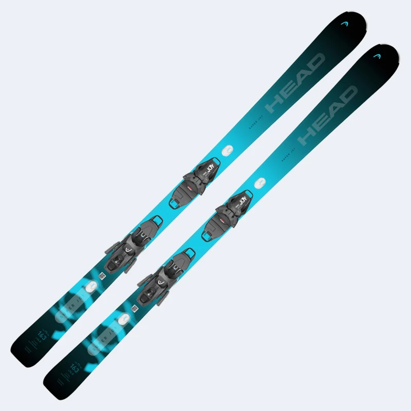 2025 Head e-super Joy SW SLR Skis W/ Head Joy 11 GW Bindings