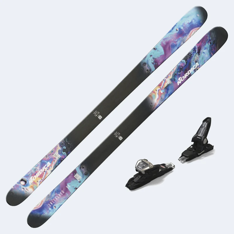 2026 Nordica Unleashed 98 Demo Skis W/ GRIFFON 13 Demo Bindings