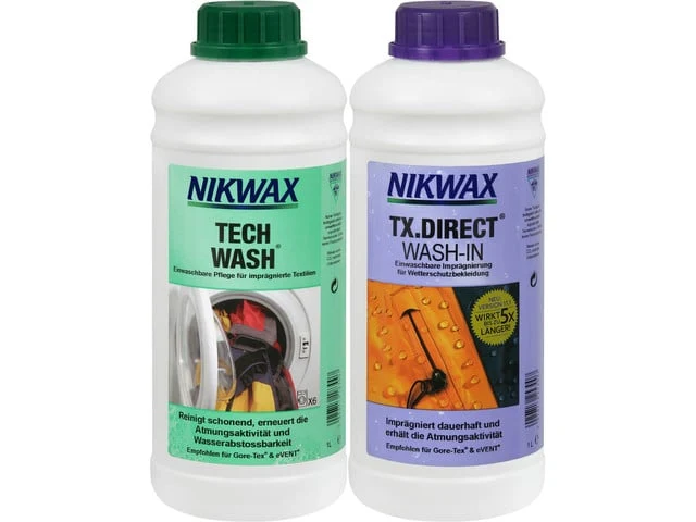 Nikwax duopack TX Direct-Tech wash 1 Liter Set