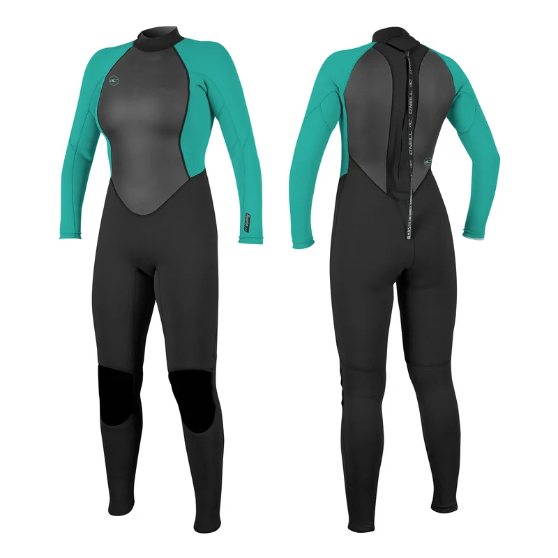 O'neill Reactor-2 Full 3/2 Womens Black/LT Aqua