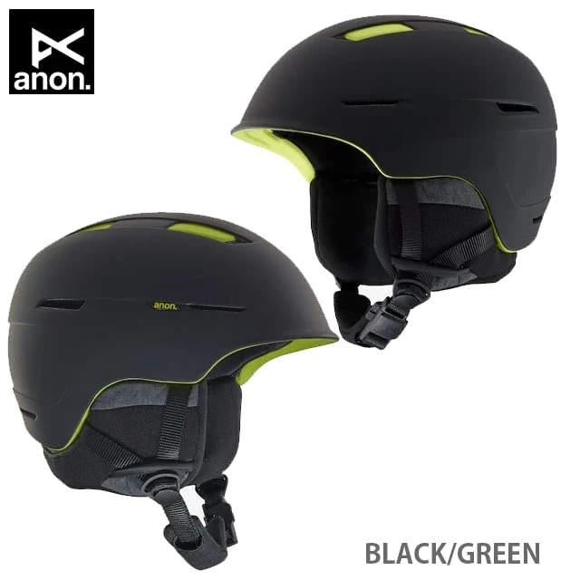 Anon Invert Helm Men Black/Green MIPS