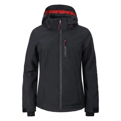 Icepeak Khloe Dark Green-Red Dames