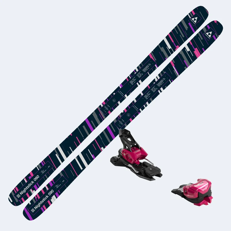 2027 Fischer Nightstick 90 Skis with Tyrolia Attack 14 MN Bindings
