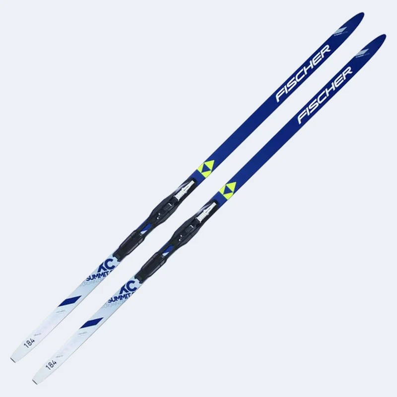 2024 Fischer Summit Crown EF Cross Country Skis W/ Compact Step In Bindings