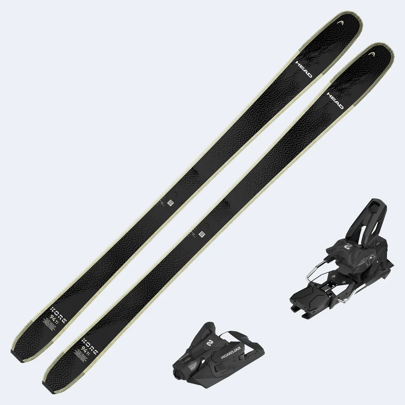 2026 Head Kore 94 Ti Skis with Salomon Strive 14 GW Bindings