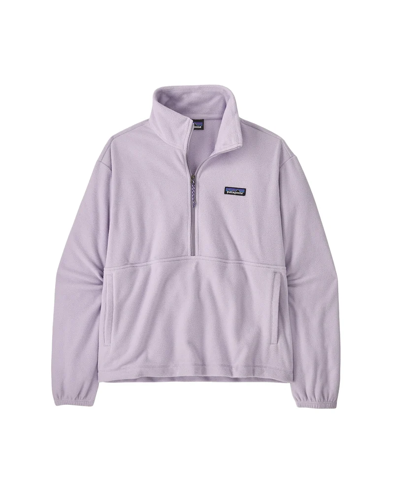 Patagonia W's Micro D 1/2 Zip Fleece P/O Foxglove Purple