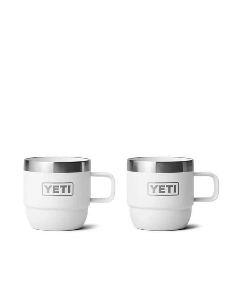 Yeti Rambler 6 Oz Mug 2 Pack White [177ml]