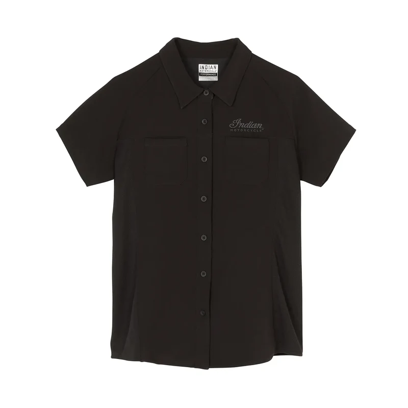 Women's Performance Headdress Shirt, Black
