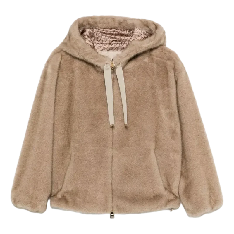 Herno Bont Coat Beige - Match Laren