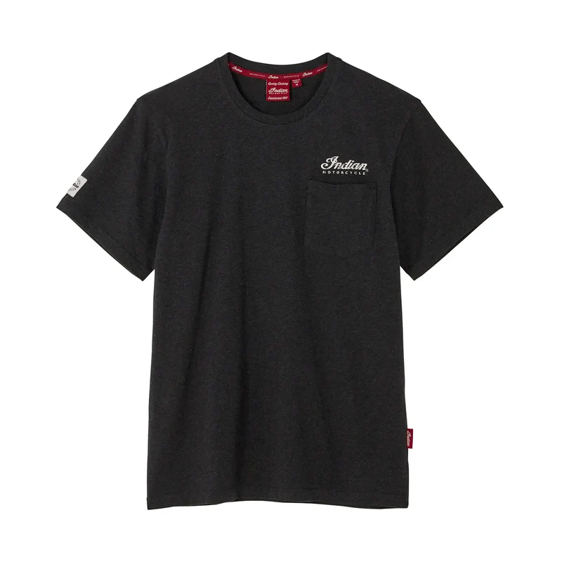 Men's Logo Headdress Pocket T-Shirt, Black