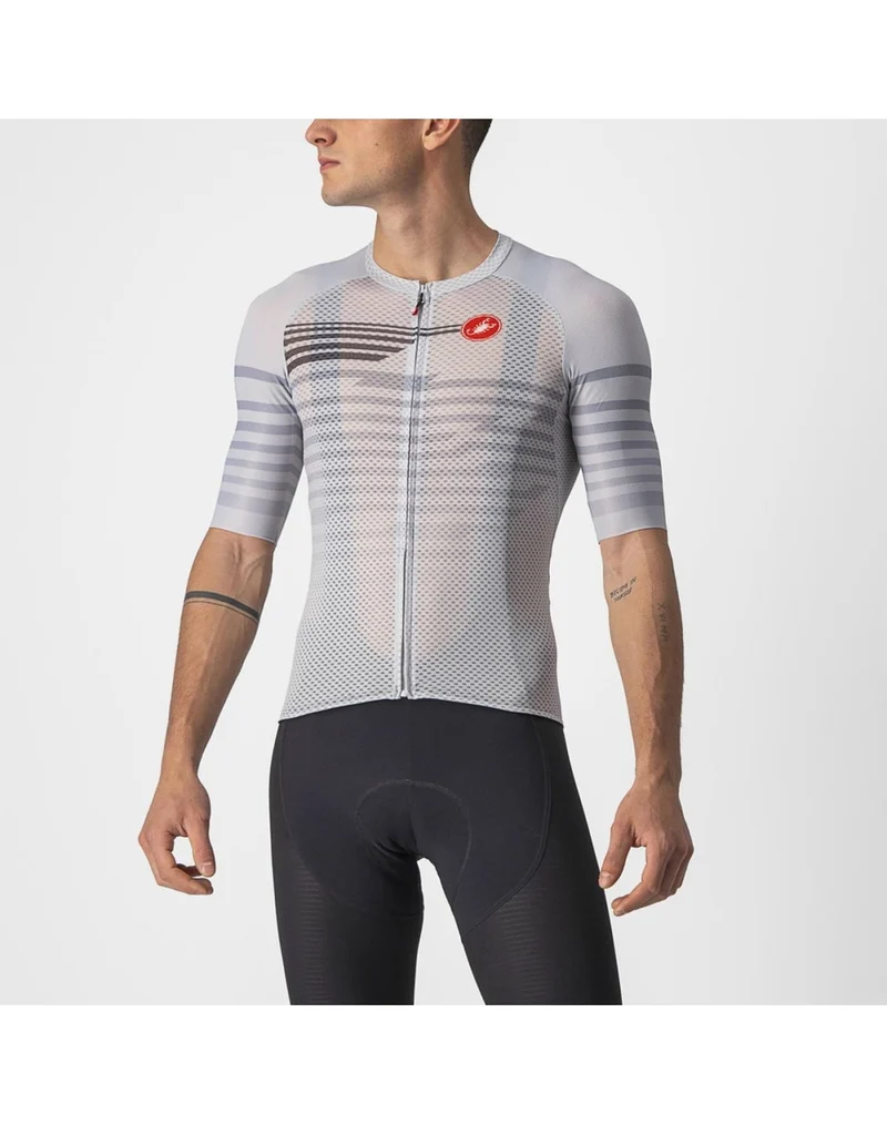 CASTELLI CLIMBER'S 3.0 單車衫 短袖騎行衣 銀灰色/深灰色