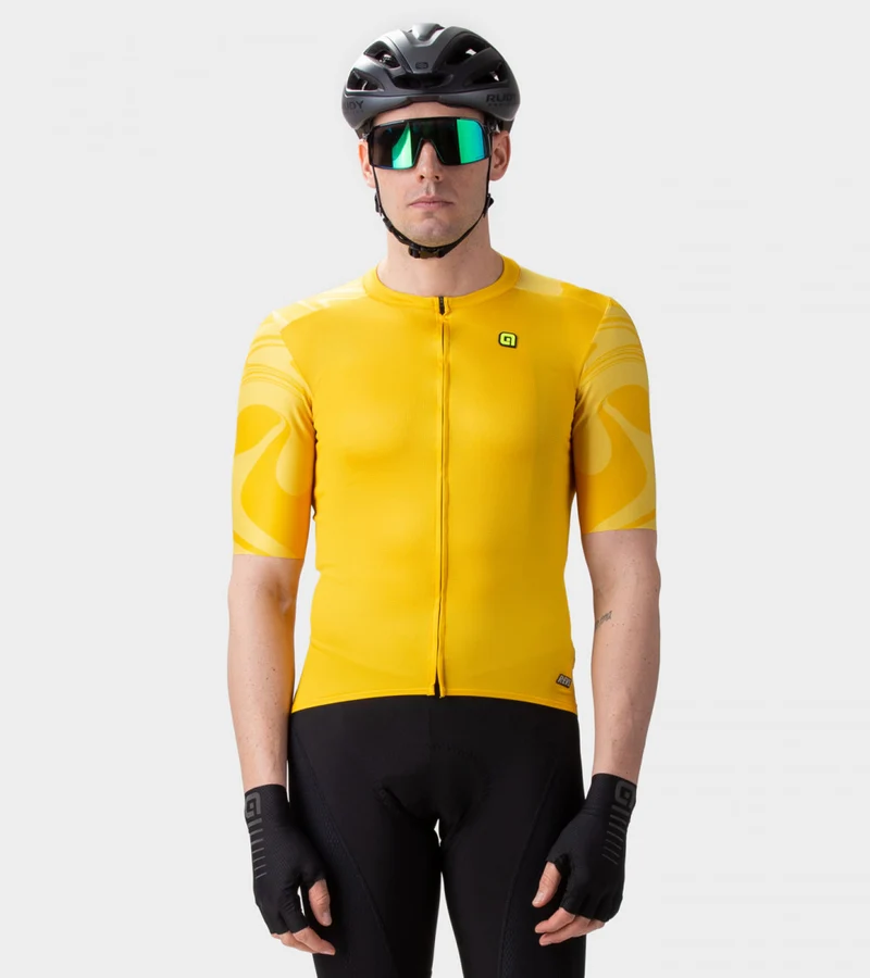ALE R-EV1 ARTIKA SS JERSEY 單車衫 黃色