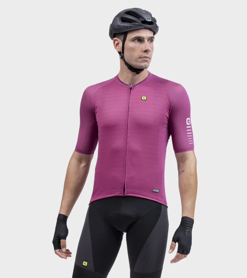 ALE R-EV1 SILVER COOLING SS JERSEY 單車衫 紫色