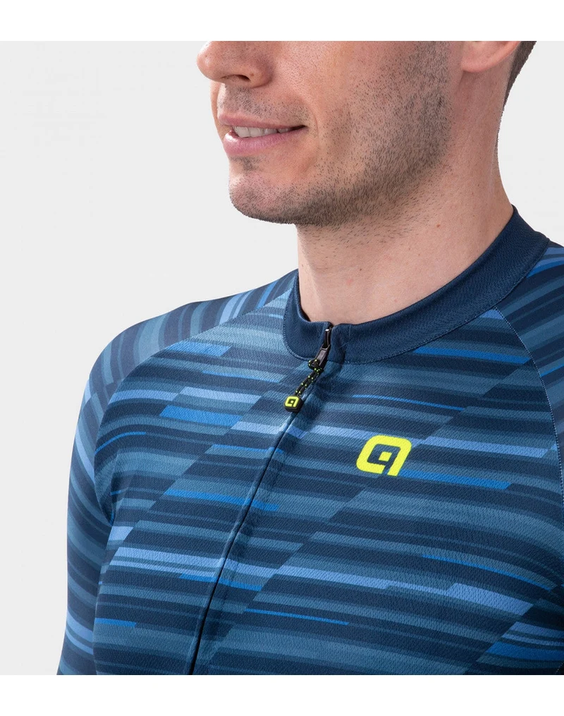 ALE SOLID STEP SS JERSEY BLUE