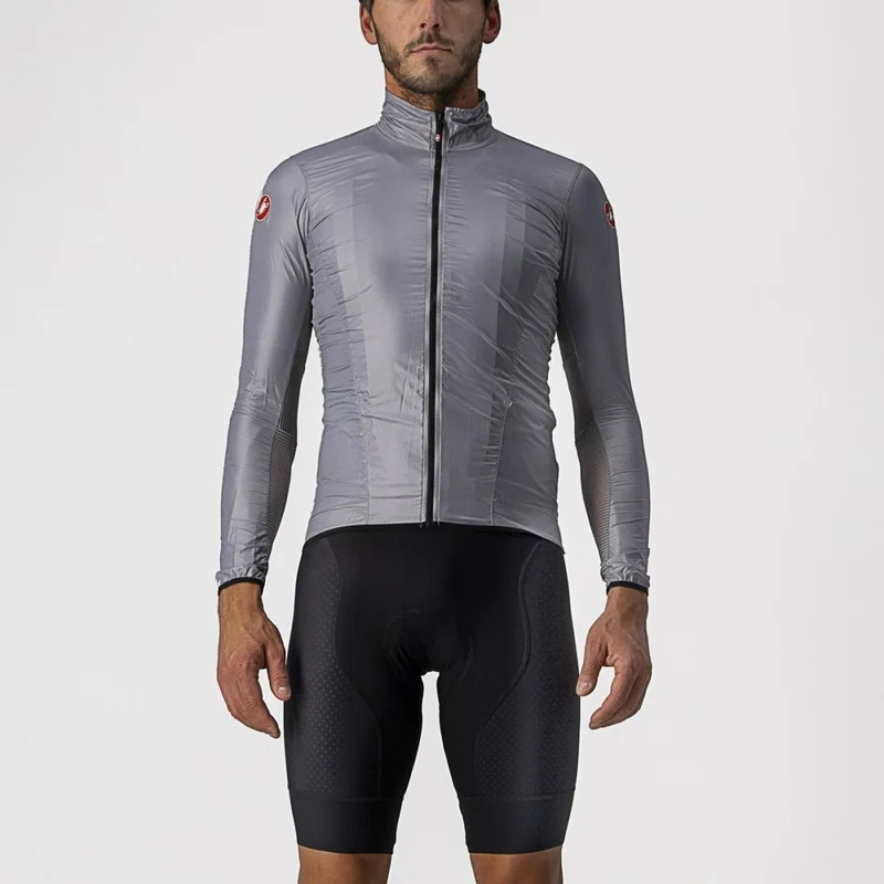 CASTELLI ARIA SHELL 輕量風褸 銀灰色