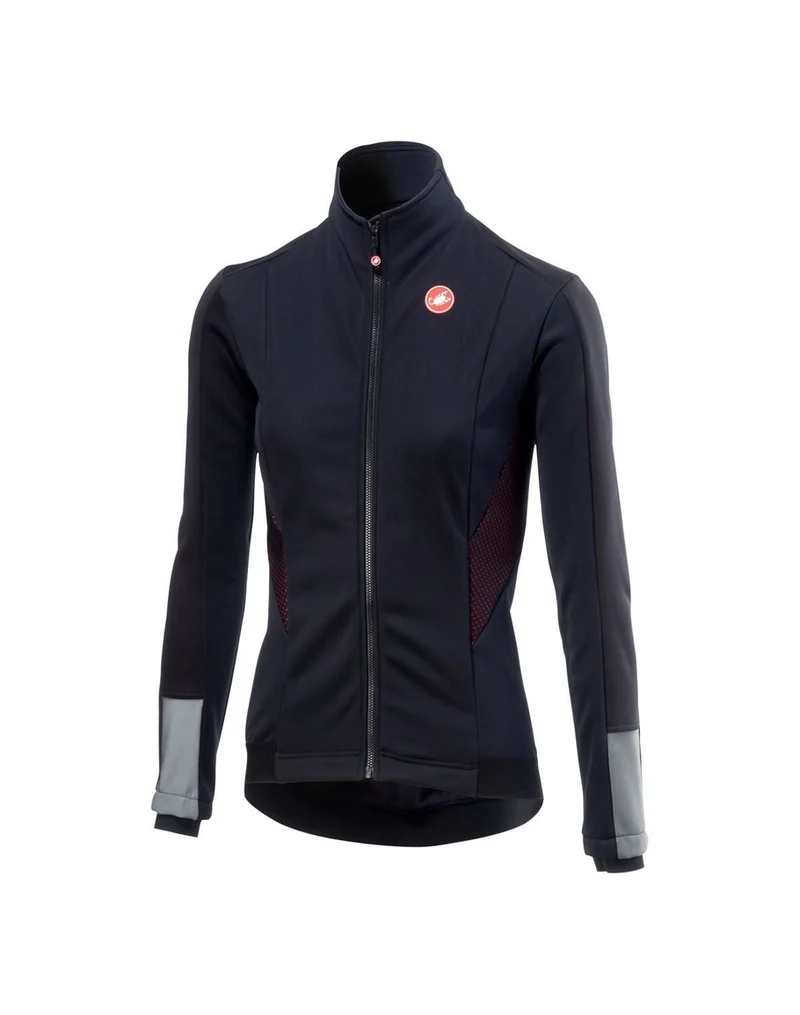 CASTELLI MORTIROLO 3 WOMEN JACKET LIGHT BLACK