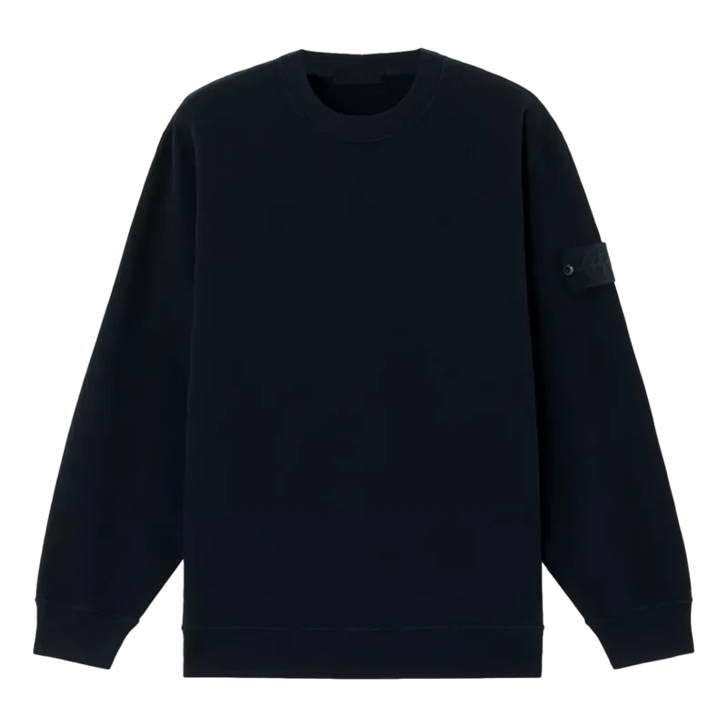 Stone Island Sweater Crewneck Ghost Donkerblauw - Match Laren