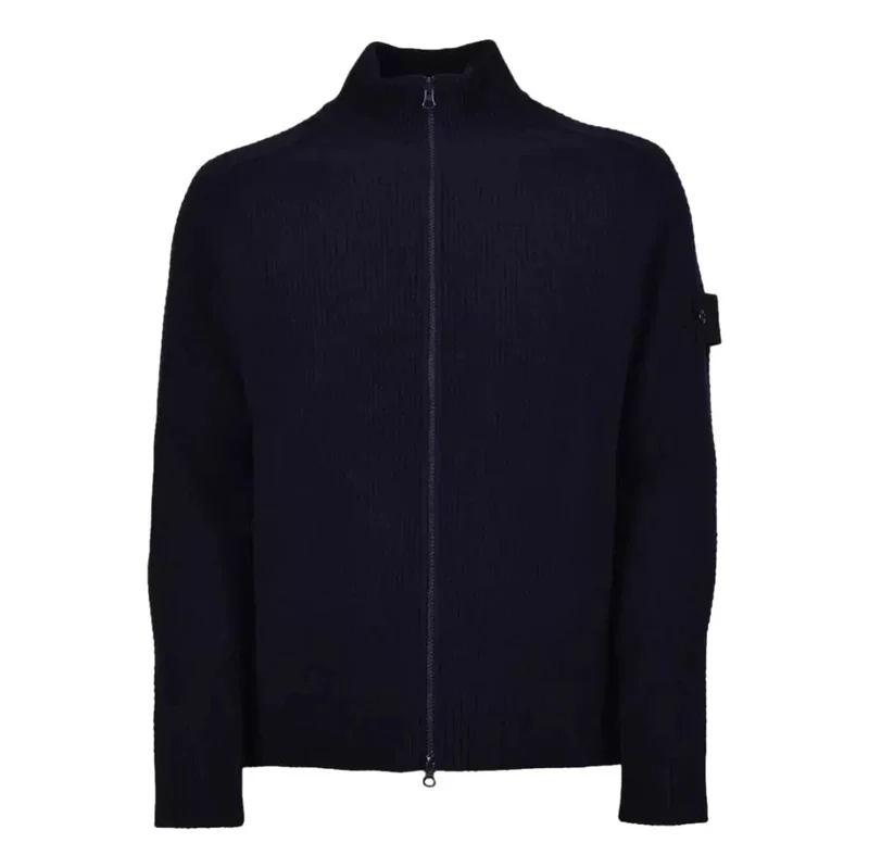 Stone Island Ghost Vest Met Rits Donkerblauw - Match Laren