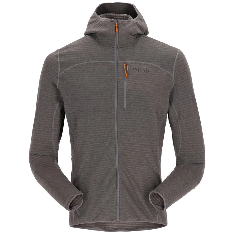 Ascendor Men's Fitted Light Zip-Up Hooded Jacket