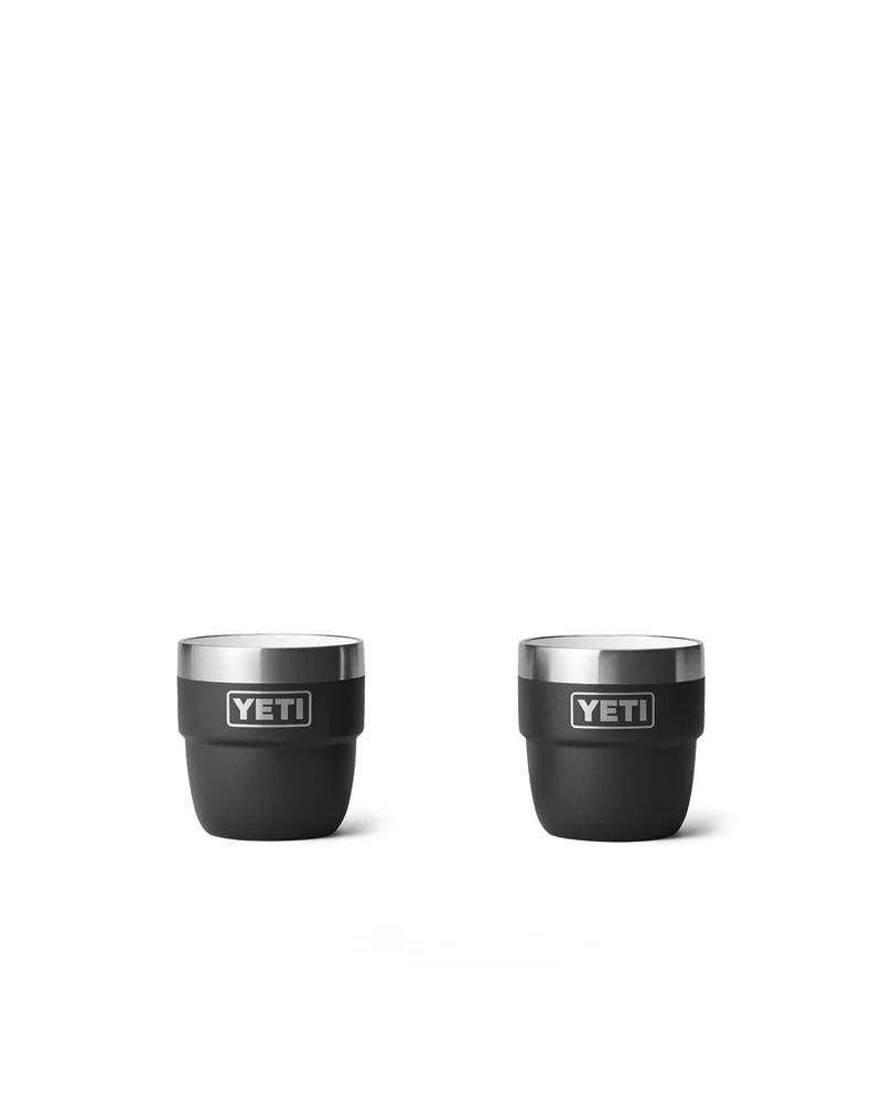 Yeti Rambler 4 Oz Espresso Cup 2 Pack Black [118ml]