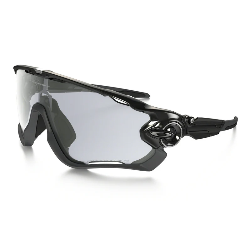 Jawbreaker Clear Black Iridium Photochromic Sunglasses