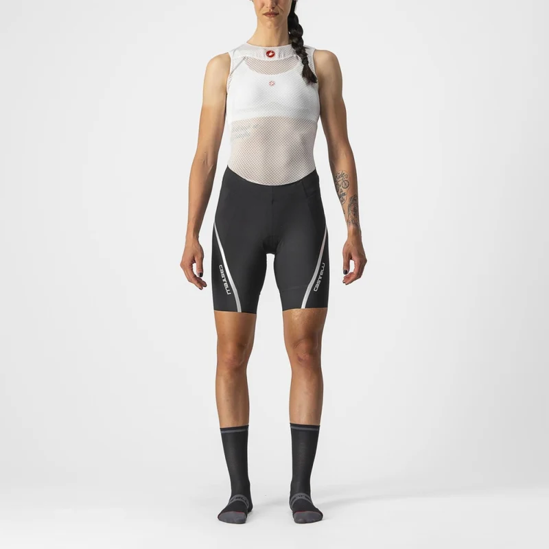CASTELLI VELOCISSIMA 3 單車褲 短褲 黑色/銀色