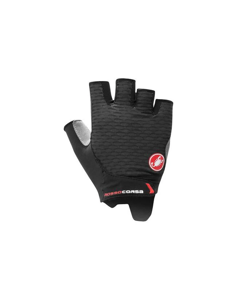 CASTELLI ROSSO CORSA 2 WOMEN GLOVES BLACK 單車手套