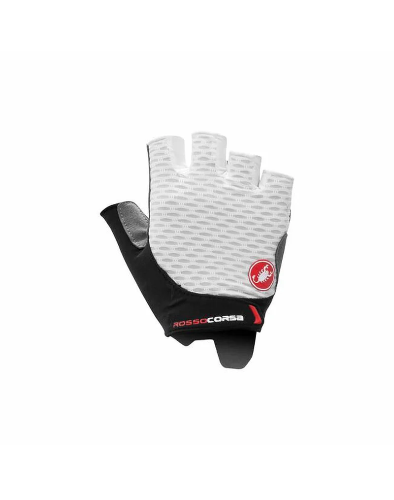 CASTELLI ROSSO CORSA 2 WOMEN GLOVES WHITE 單車手套