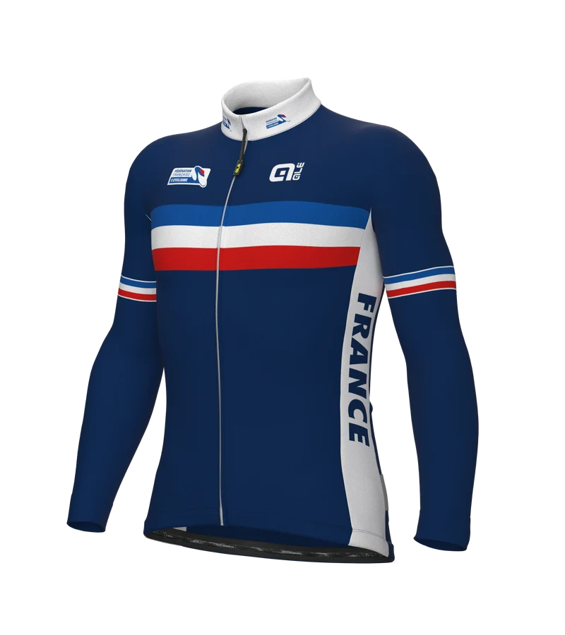ALE PRIME FEDERAZIONE FRANCESE CICLISMO LS JERSEY 單車衫