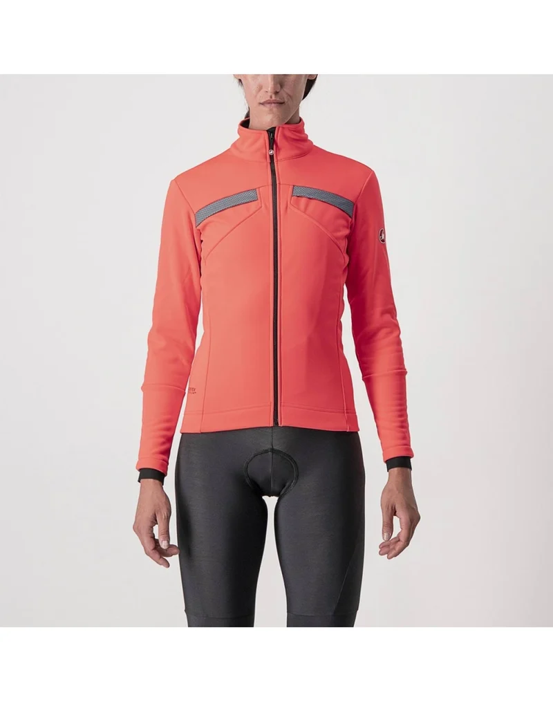 CASTELLI DINAMICA WOMEN JACKET BRILLIANT PINK 單車外套