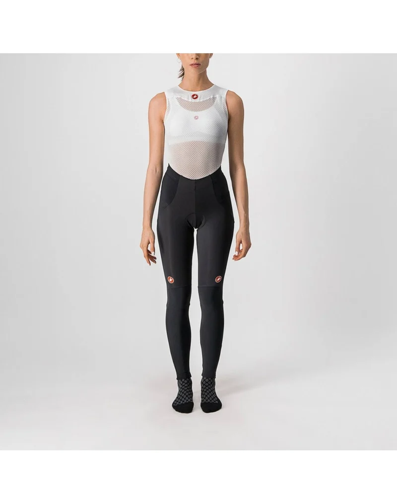 CASTELLI SORPASSO RoS WOMEN TIGHT BLACK BRILLIANT PINK 女裝 單車褲