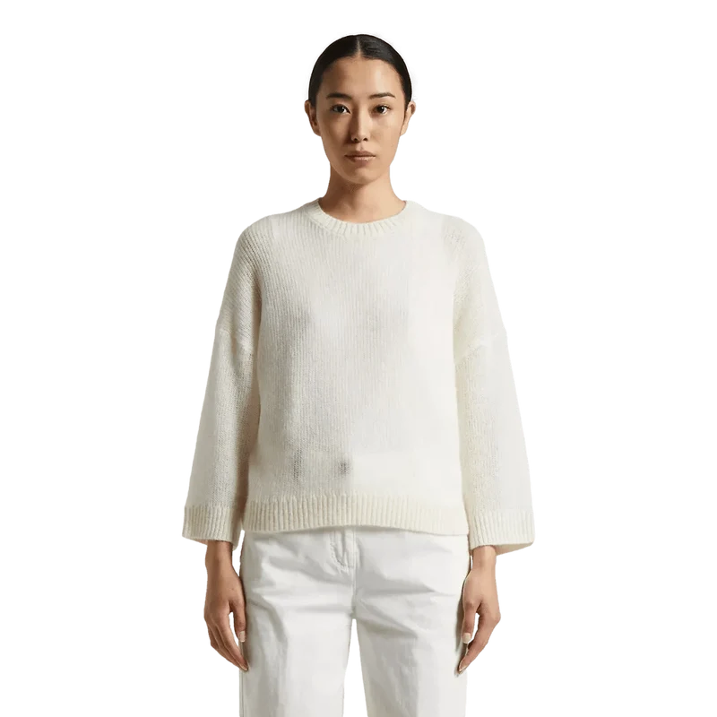 Peserico Tricot Sweater Off White - Match Laren