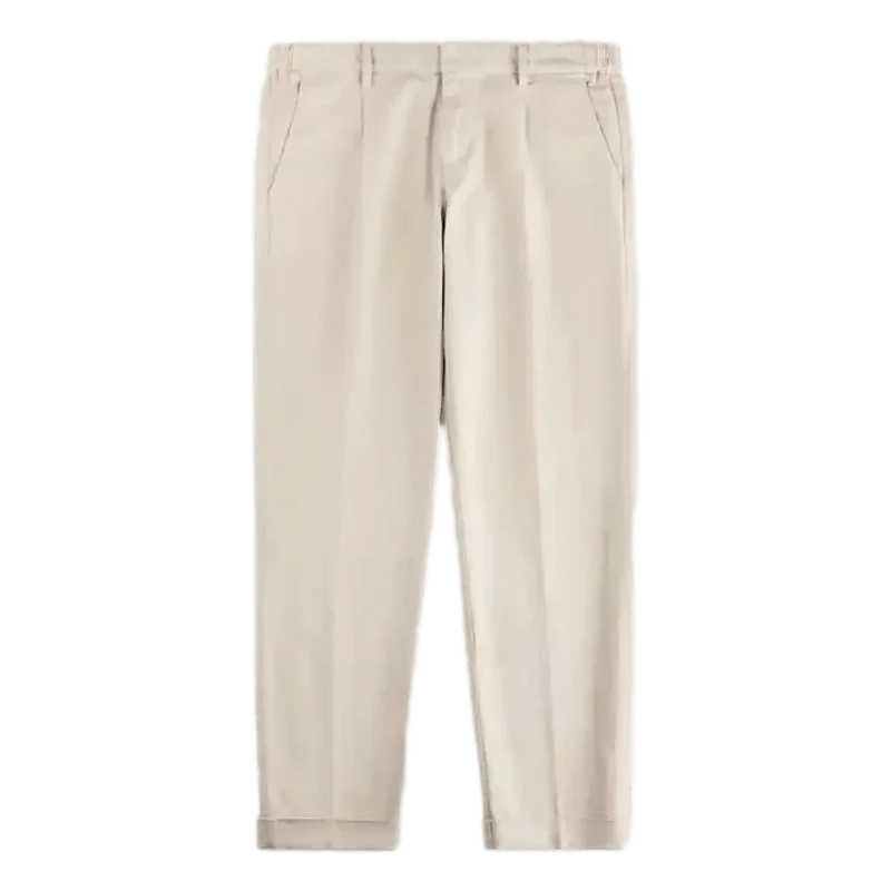 Fay Broek In Stretch Gabardine Zand - Match Laren