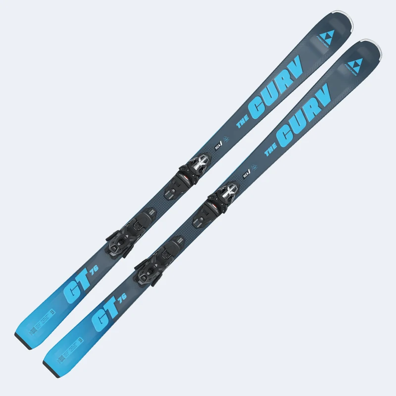2026 Fischer The Curv GT 76 Skis W/ RSW 10 Bindings