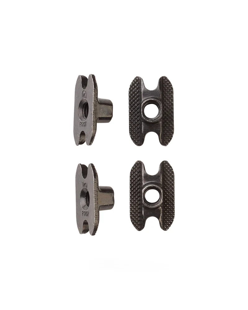 Burton M6 Channel Inserts Set of 4 Black