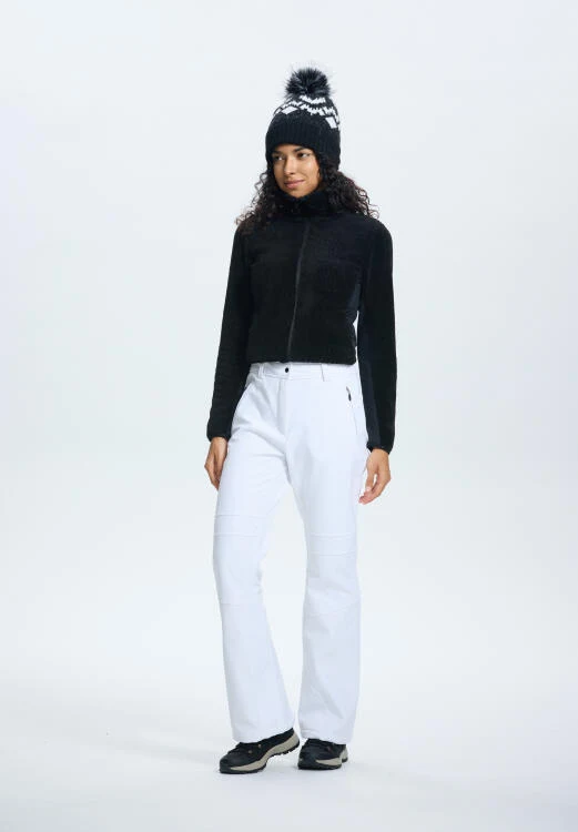 Icepeak Entiat Softshell Skibroek Dames - Wit