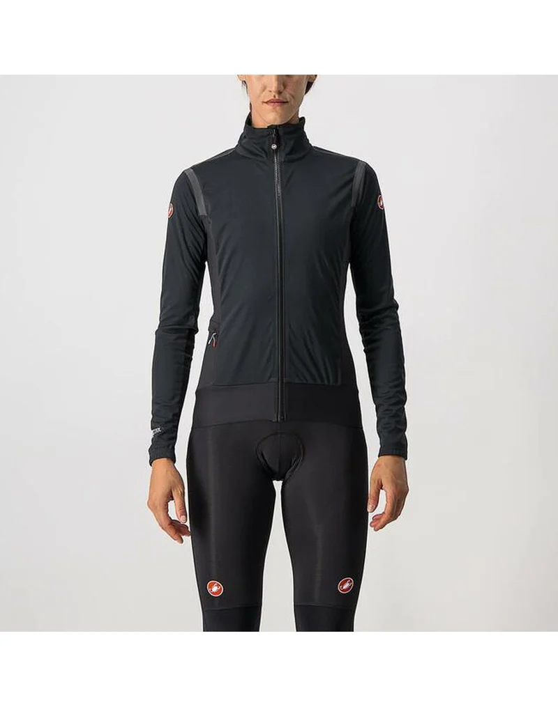 CASTELLI ALPHA ROS 2 WOMEN LIGHT JACKET LIGHT BLACK