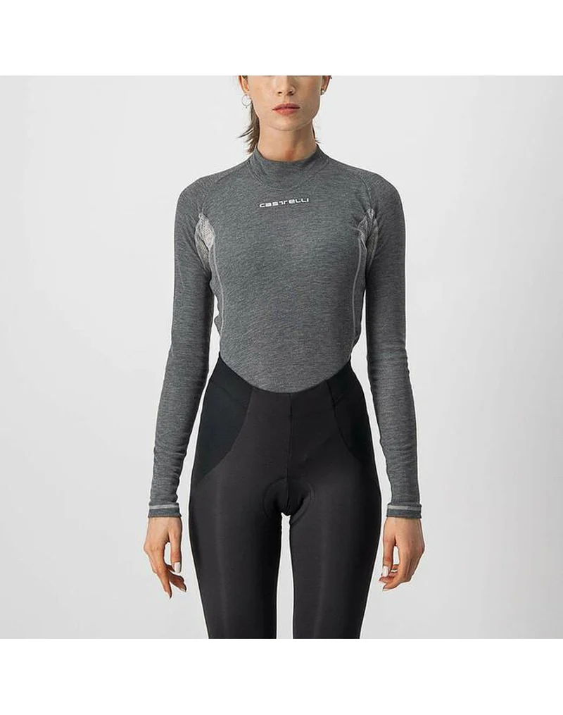 CASTELLI FLANDERS 2 WOMEN WARM LS GRAY