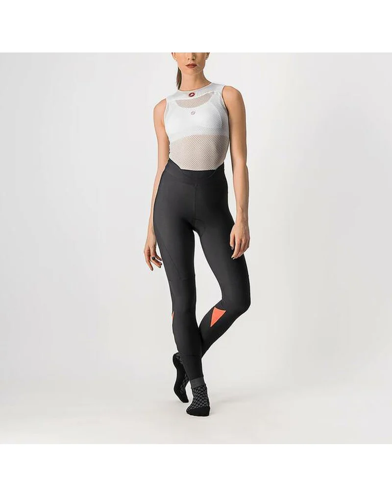 CASTELLI VELOCISSIMA TIGHT BLACK BRILLIANT PINK 女裝 單車褲