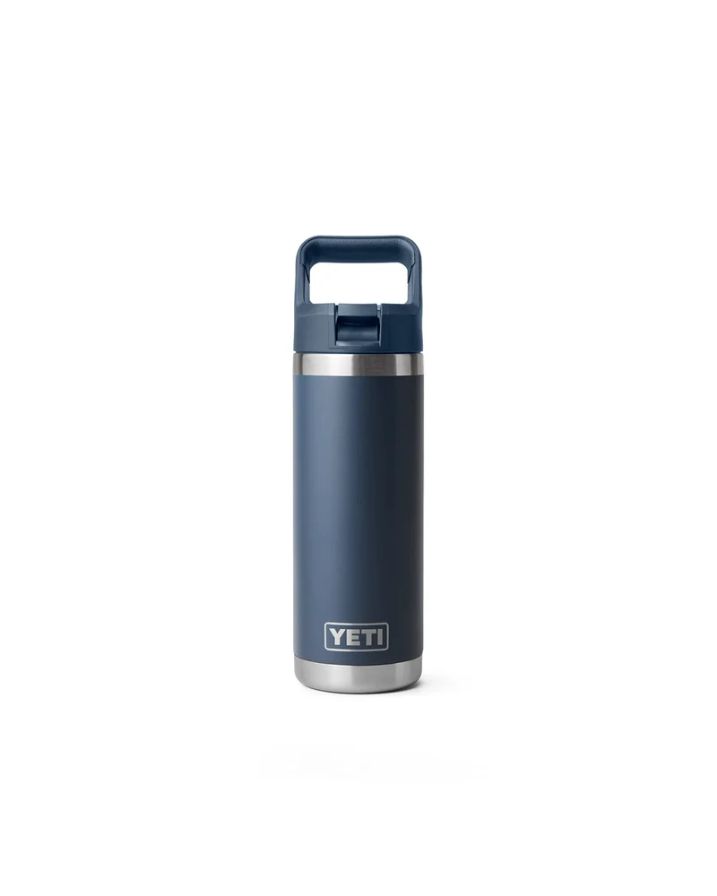 Yeti Rambler 18 Oz Straw Bottle Navy [532ml]
