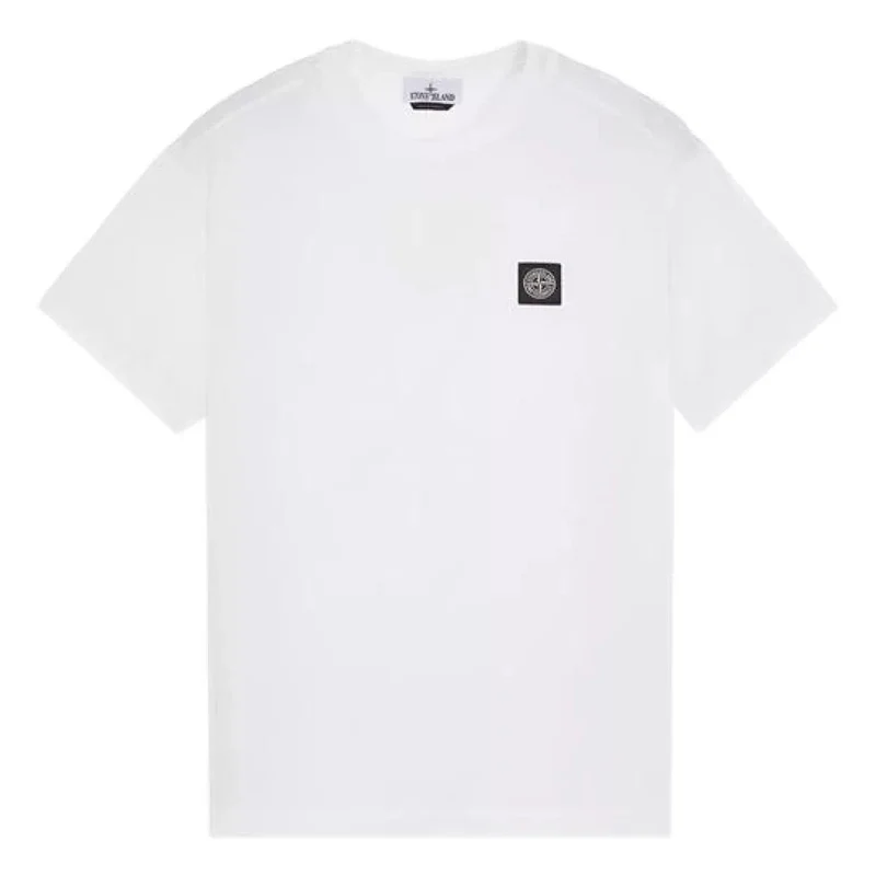 STONE ISLAND T-shirt Wit - Match Laren