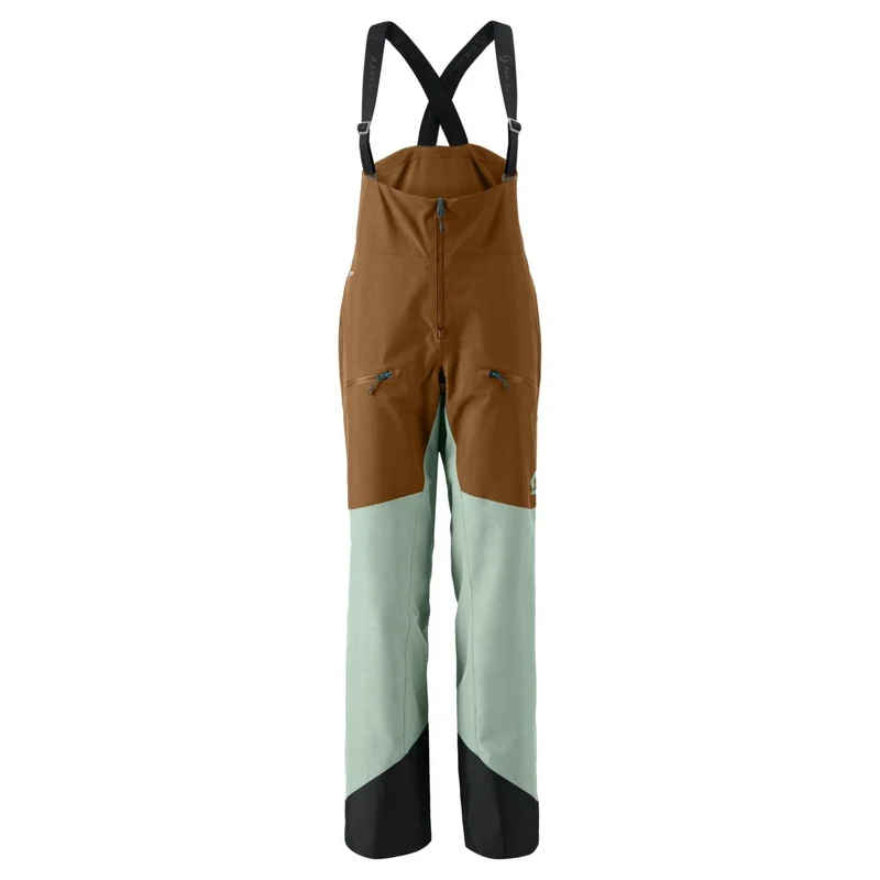 Scott Vertic GORE-TEX 2-Laags Skibroek Dames - Bruin/Groen