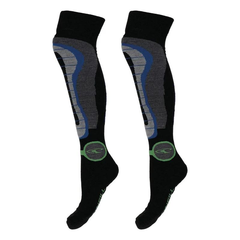 O'Neill Skisokken 2-pack blauw/zwart