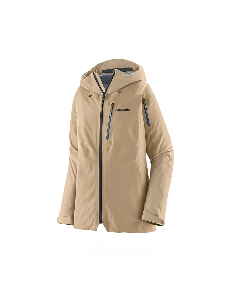 Patagonia Womens Snowdrifter Snowboard Jacket Oar Tan