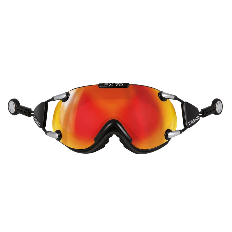 FX70 CARBONIC Kohlschwarz-orange verspiegelt
