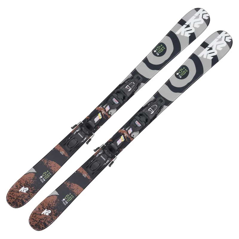 2023 K2 Junior Juvy Fastrak Skis w/ Marker FDT Bindings